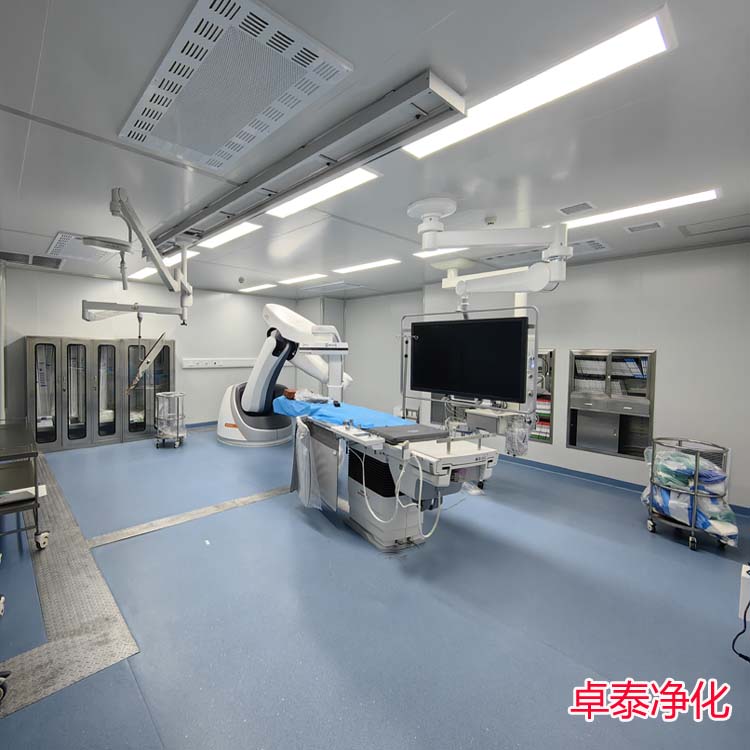 河北省三院介入式洁净手术室装修完成，卓泰净化工程（中国）官方网站承建